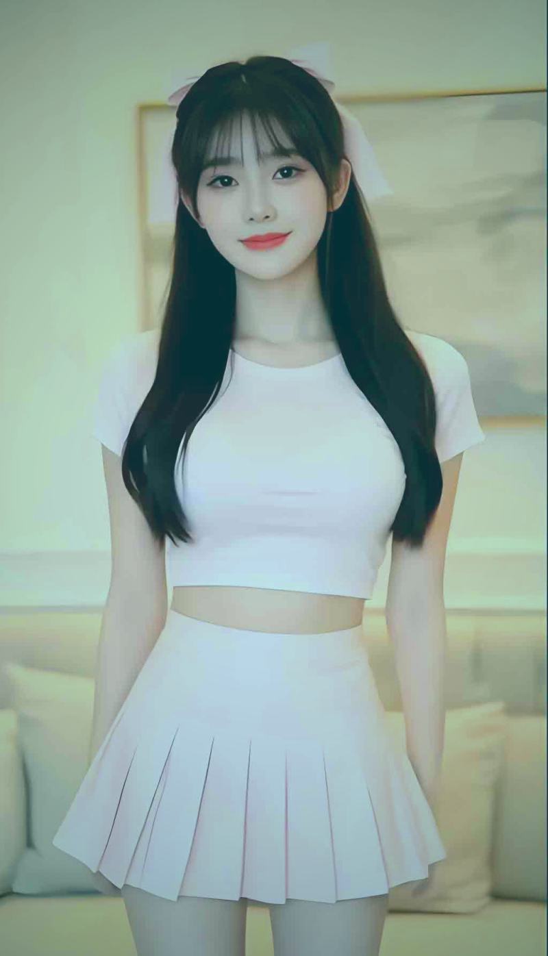 一幅展现东方古典园林与远山云雾的唯美场景，画面中亭台楼阁错落有致，光影柔和