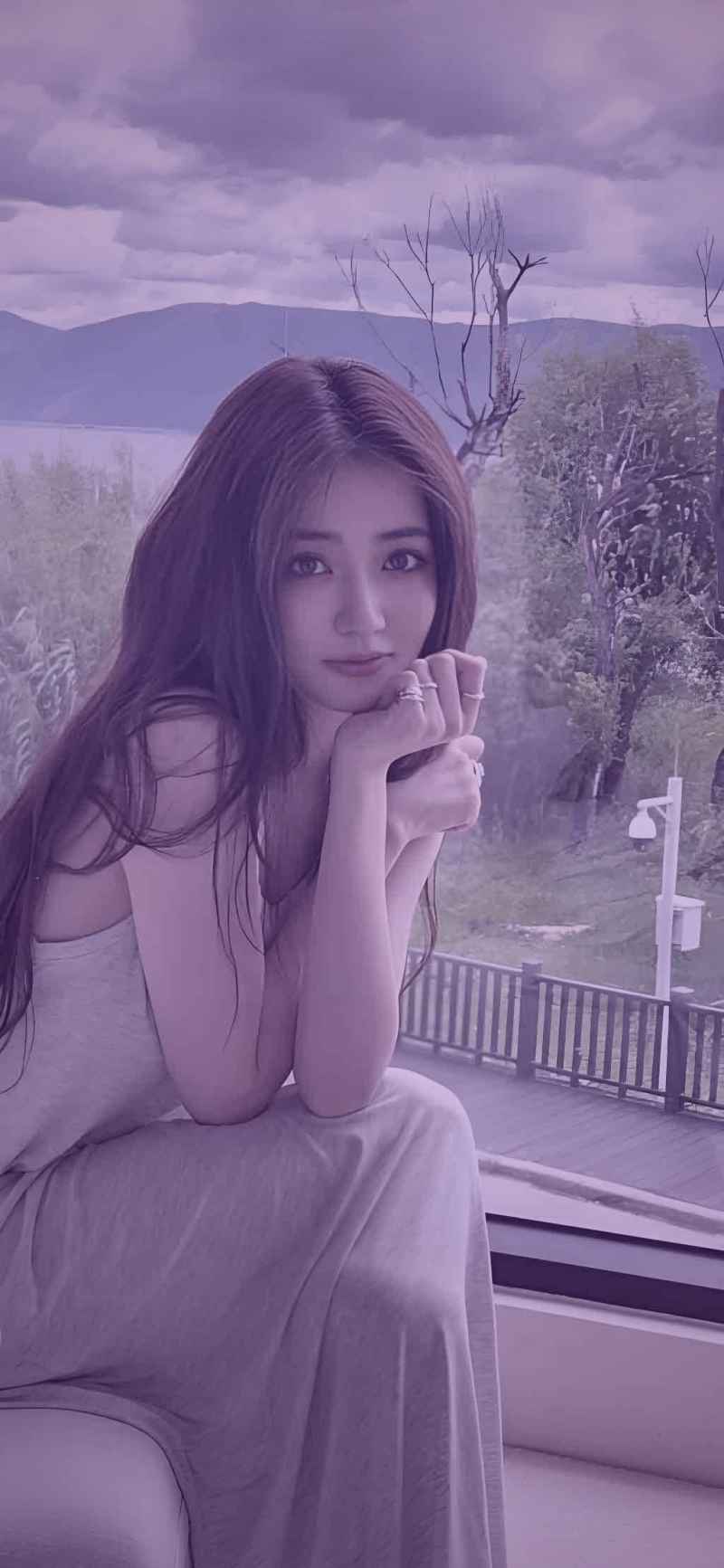 动画场景色彩分层示意图，展示不同色调对情绪的影响